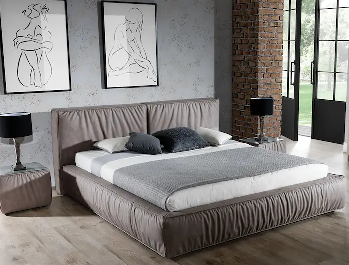 Łóżko Bolsena - widok z góry